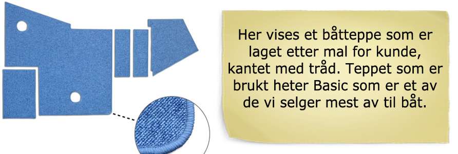 Båttepper fra Teppeabo